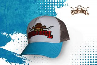 Czapka Wild Bill - Trucker
niebieska, damska